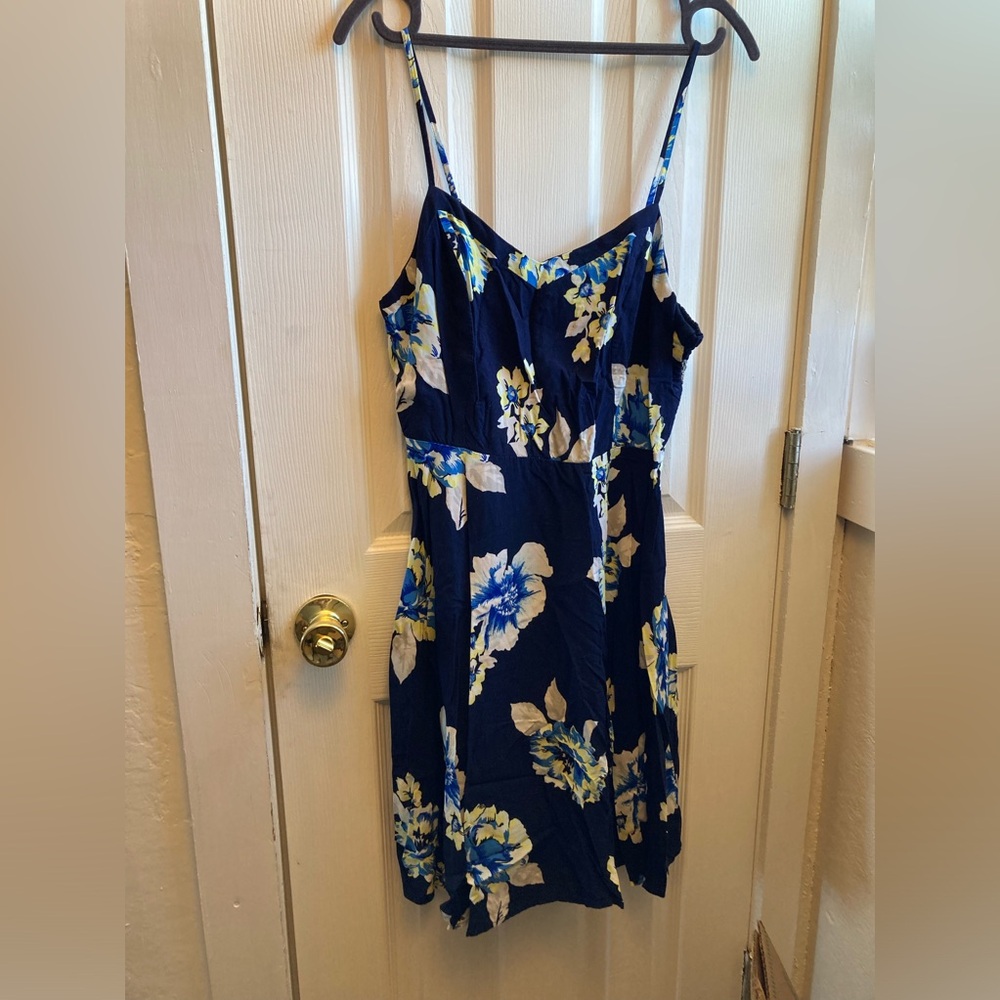 Old Navy Floral Fit and Flare Dress